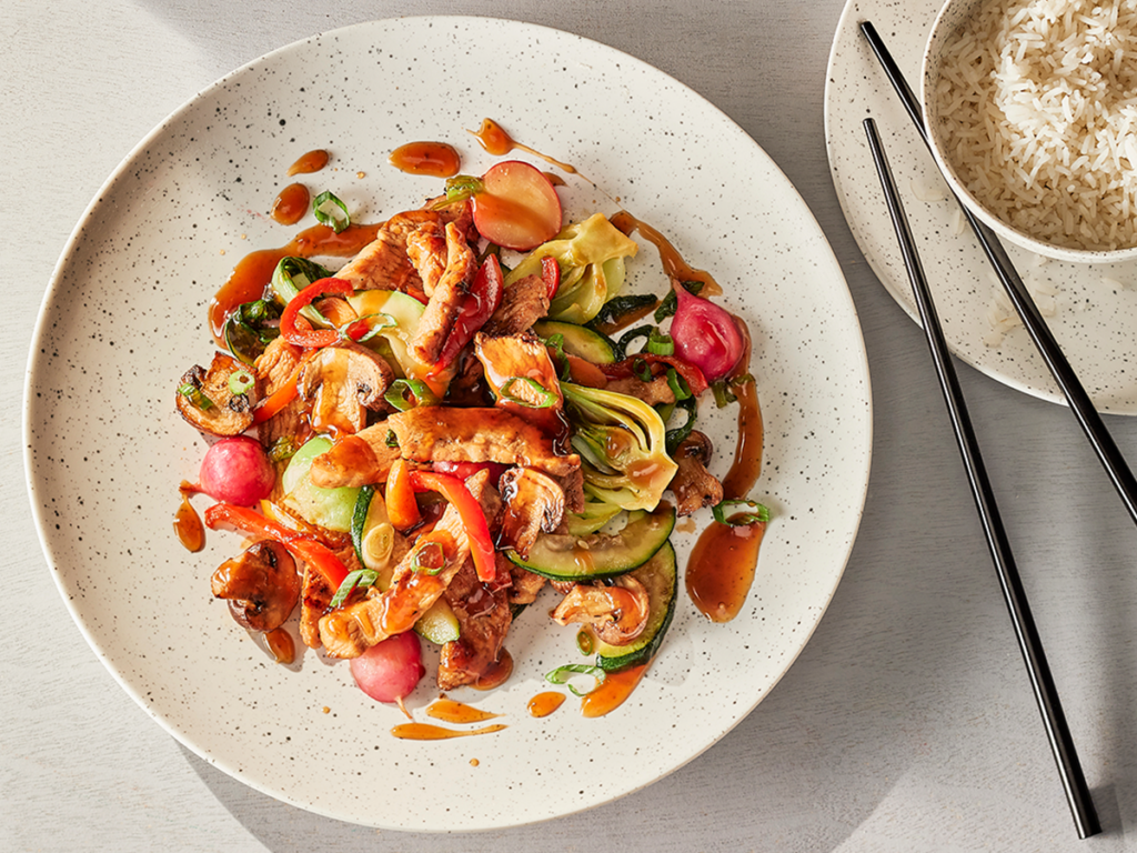 Teriyaki Chicken Stir-Fry - Maple from Canada