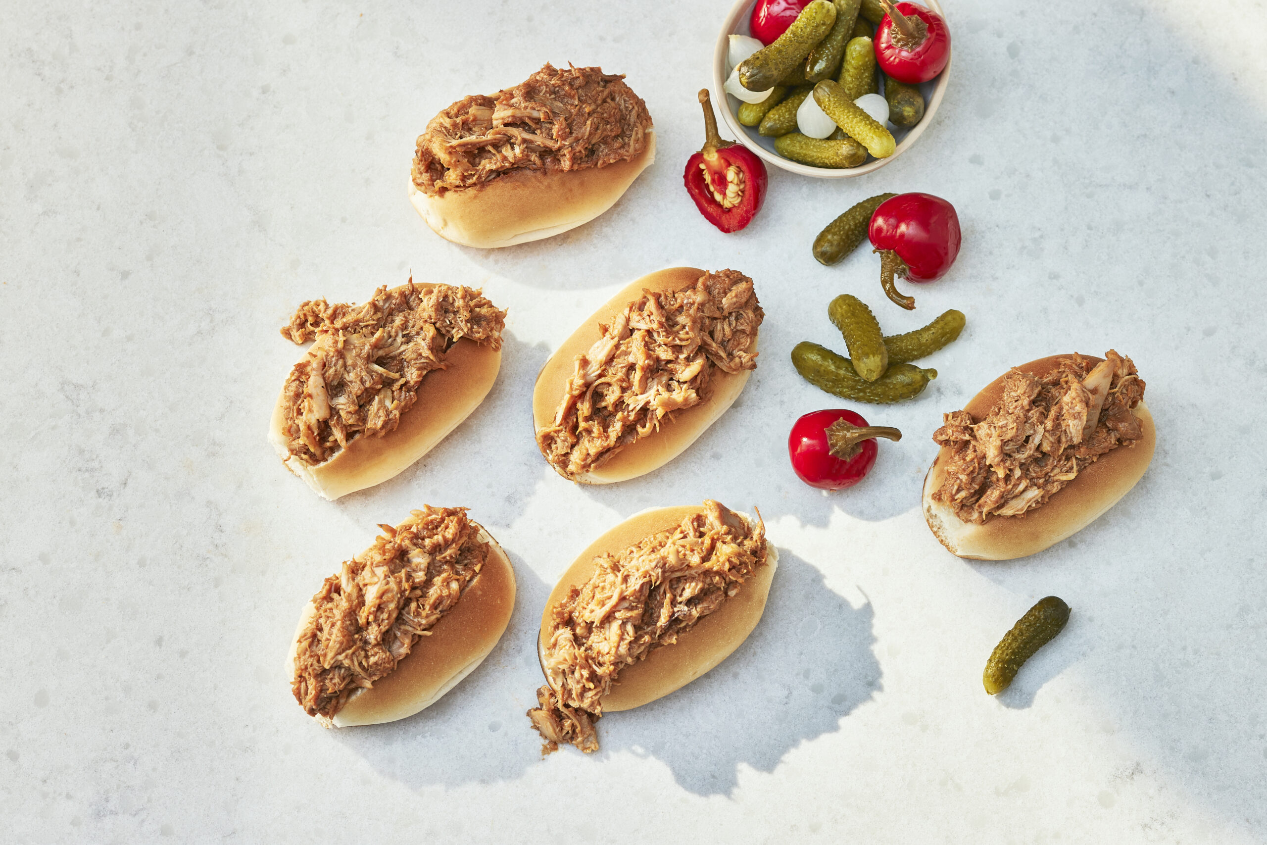 Maple Pulled Turkey Sandwiches - Maple from Canada