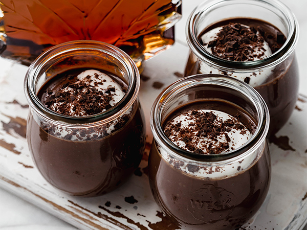 Maple Chocolate Pot de Crème - Maple from Canada