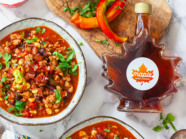 Bacon & Maple Turkey Chili - Maple from Canada
