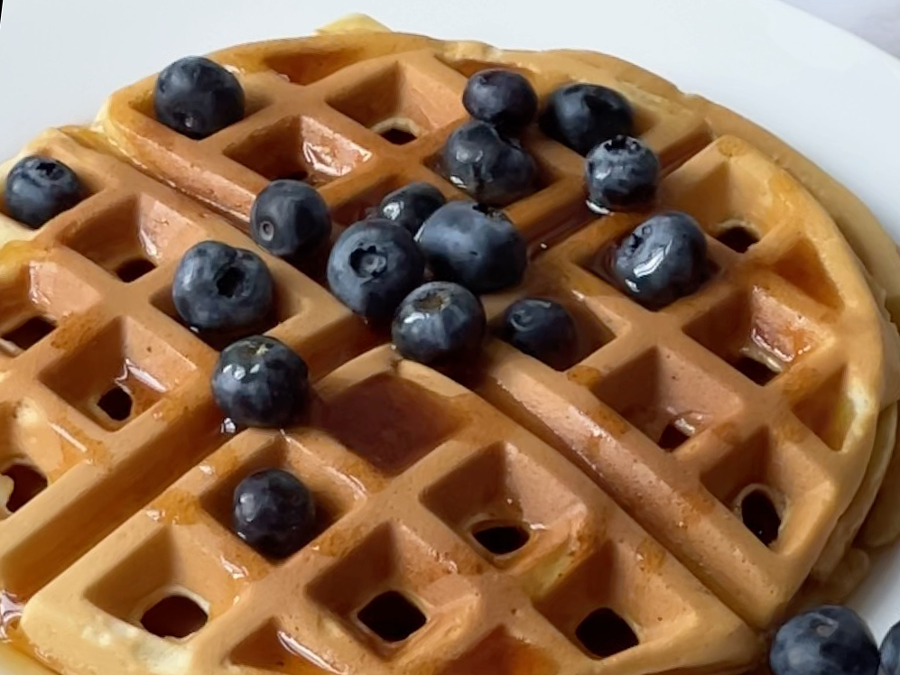 Buttermilk Maple Waffles Maple from Canada