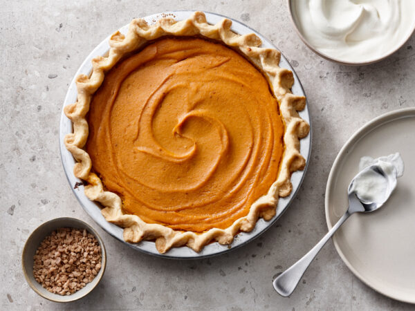 Maple Sweet Potato Pie - Maple from Canada
