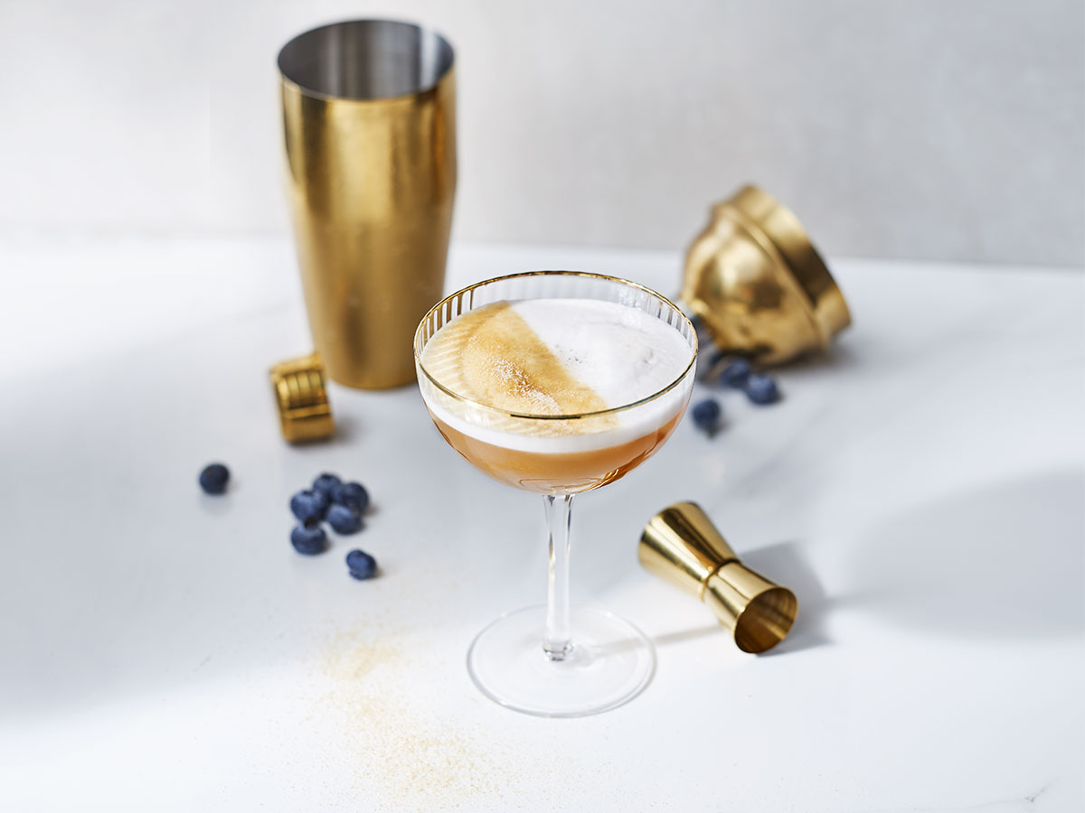 Maple-Blueberry Whisky Sour - Maple from Canada