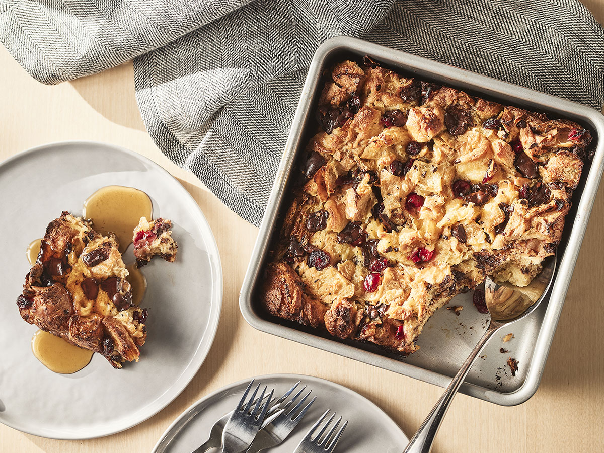 Maple Croissant French Toast Casserole - Maple from Canada