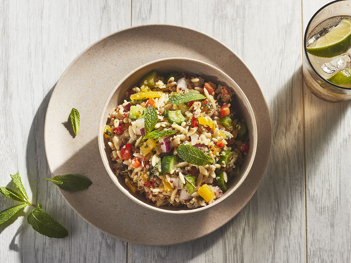 Maple Orzo and Quinoa Salad - Maple from Canada