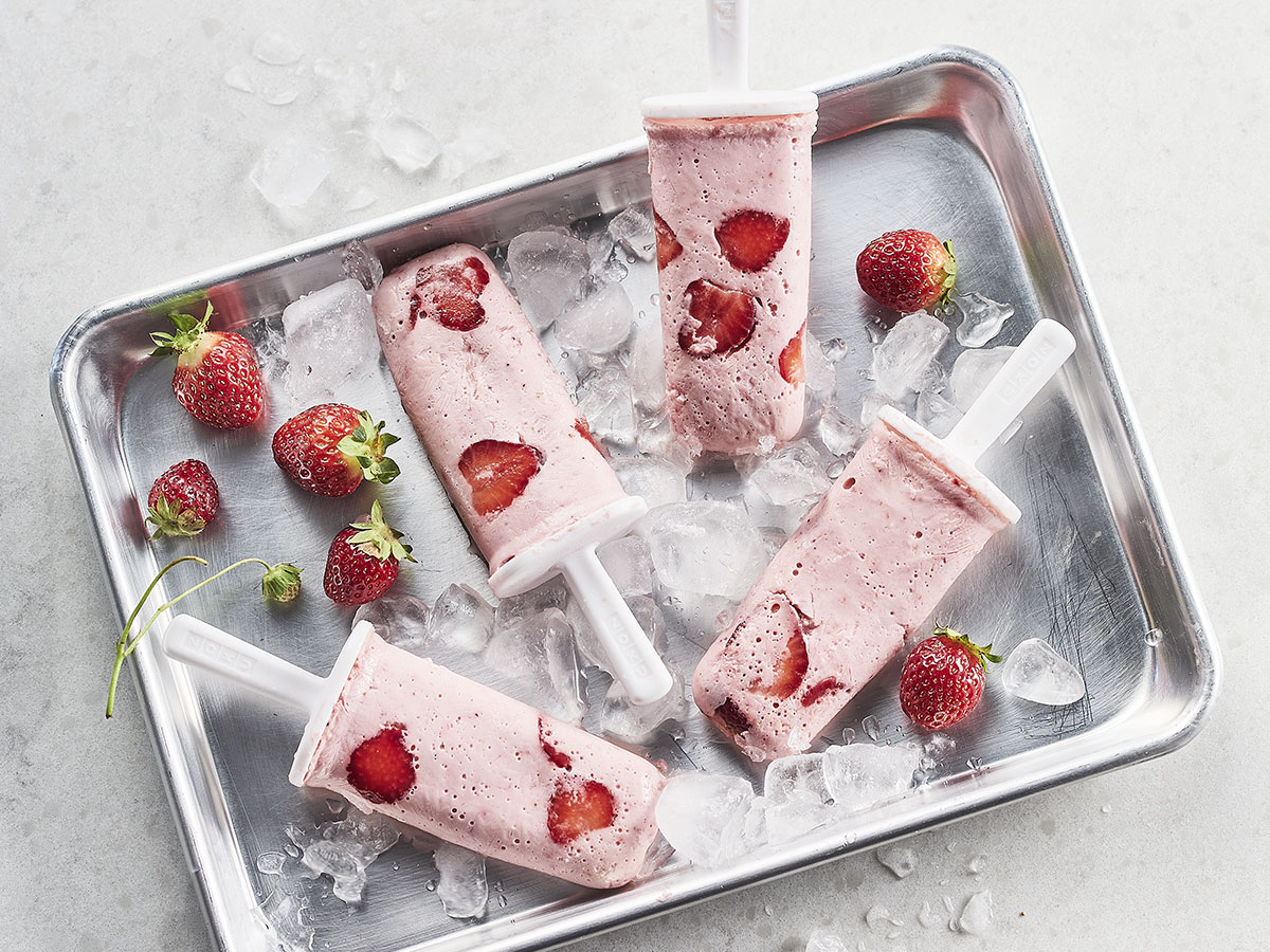 Maple Berry Popsicles - Maple from Canada