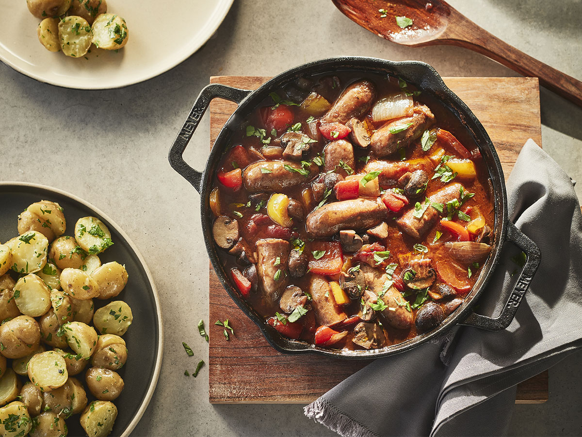 Maple Sausage Ragout - Maple from Canada