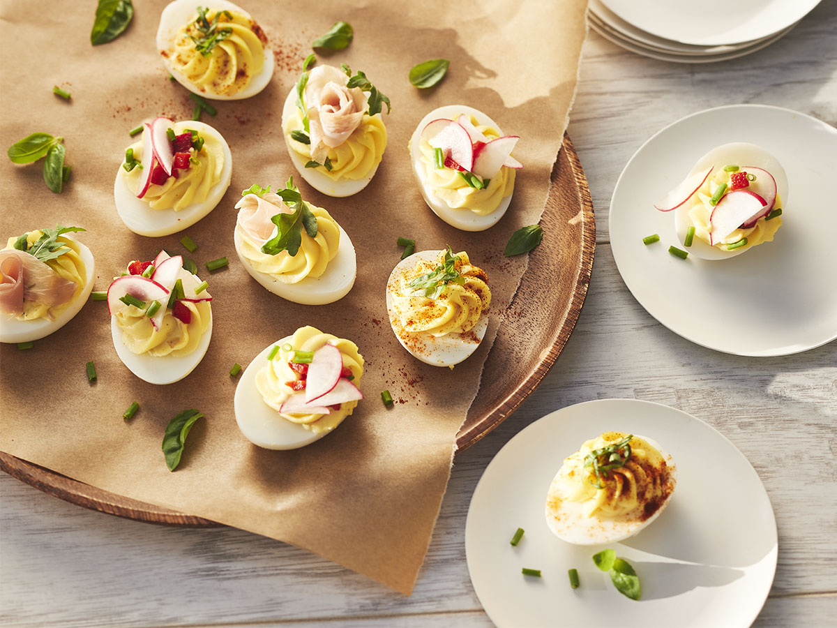 Maple Deviled Eggs - Maple from Canada