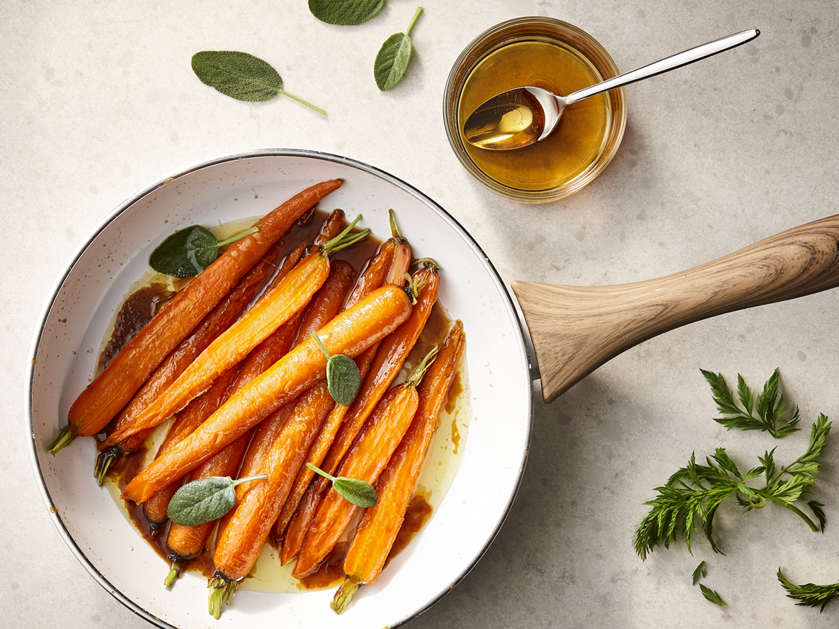 Maple Glazed Carrots - Maple from Canada