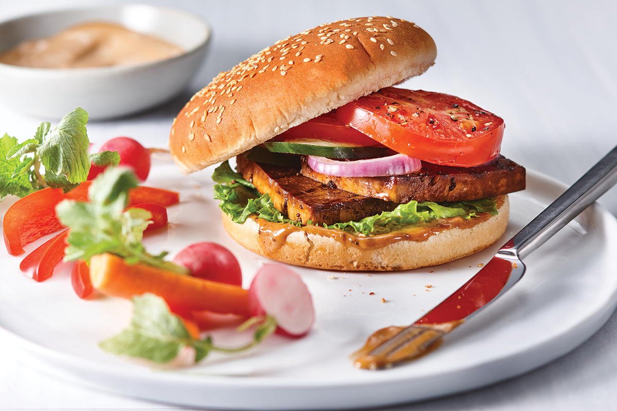 Grilled Maple Tofu Burgers - Maple from Canada