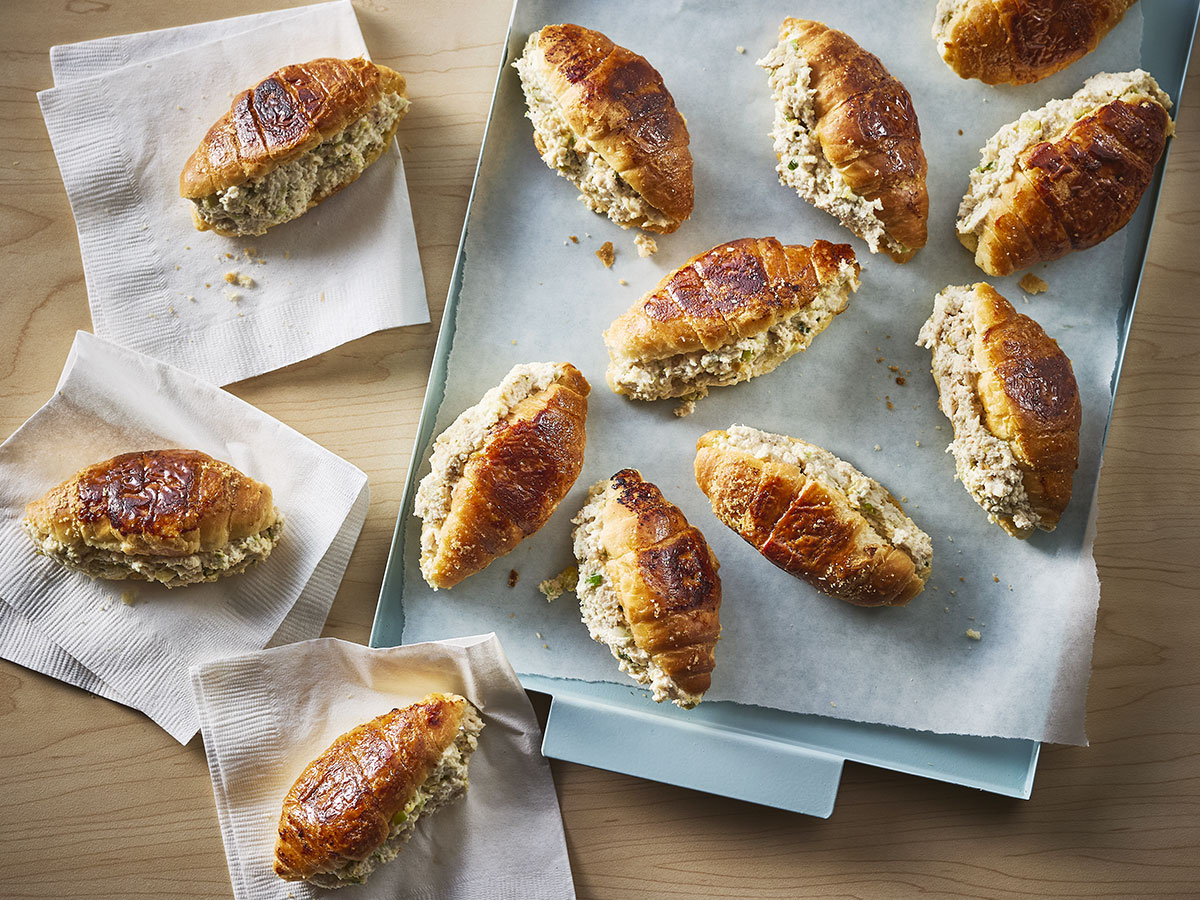 Maple-Glazed Chicken Croissant Sandwiches - Maple from Canada