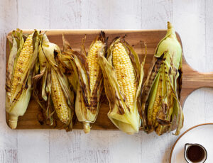 Maple Grilled Corn