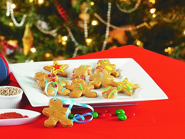 Maple Syrup Gingerbread Cookies