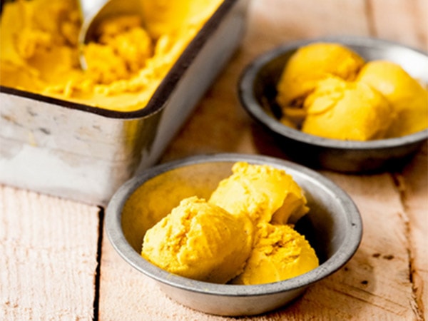 Vegan Turmeric Maple Golden Gelato