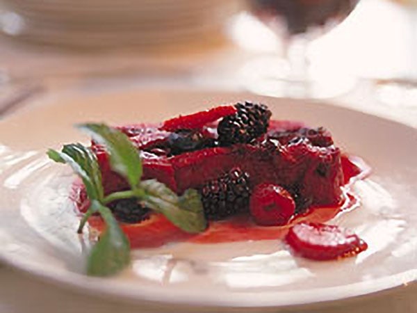 Summer Berry Pudding