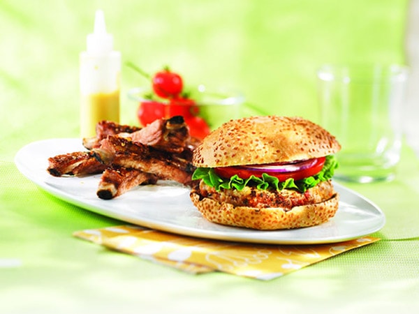 Maple Spare Rib Sandwich
