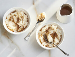 Maple Rice Pudding for Pre-Workout Snack