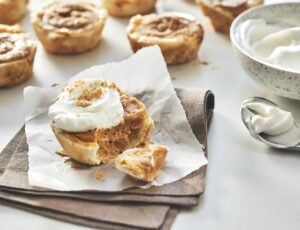 Maple Pumpkin Mini Tarts