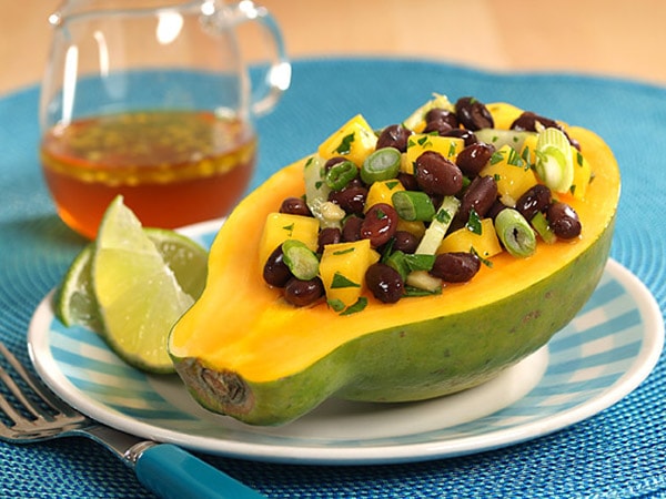 Mango Black Bean Salad with Sesame Vinaigrette