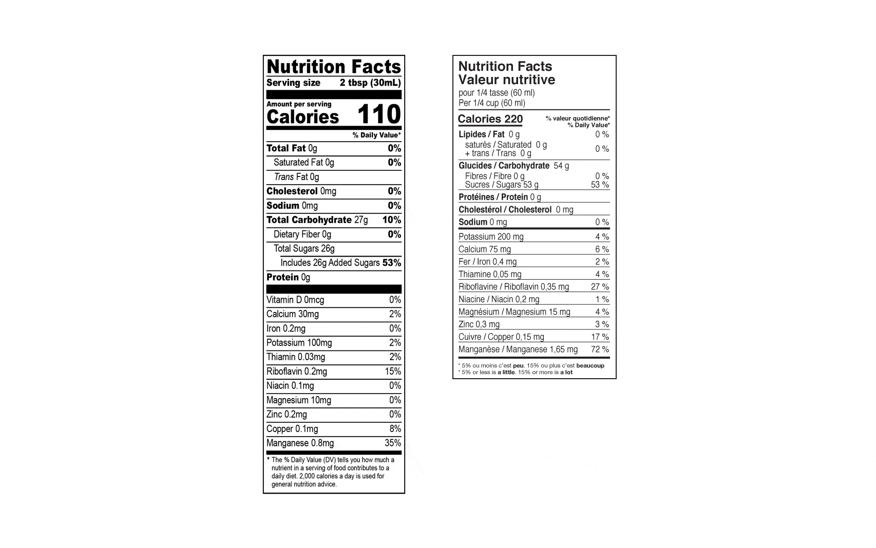 Maple-Nutrition-Facts