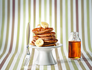 Bananarama Pancakes with Maple