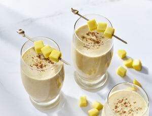 Mango Smoothie, with Maple and Tofu