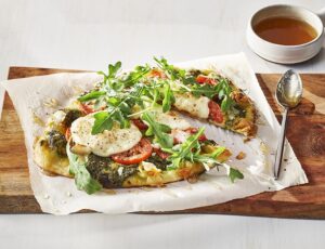 Maple-Arugula Pizzas