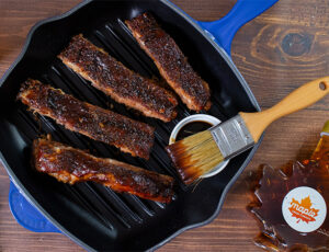 Bourbon Maple Ribs