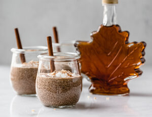 Maple Walnut Chia Pudding