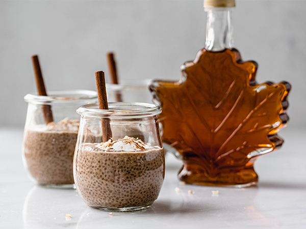 Maple Walnut Chia Pudding - Maple from Canada