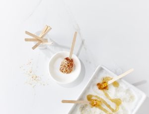 Maple Taffy and Coconut