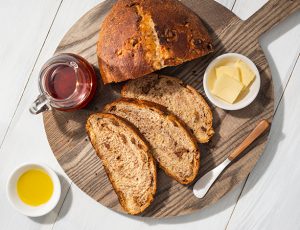 Maple Walnut Sourdough Bread