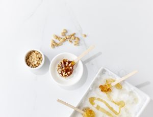 Maple Taffy and Peanuts