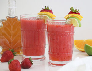 Strawberry Margarita Mocktail
