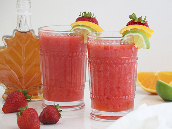 Strawberry Margarita Mocktail - Maple from Canada