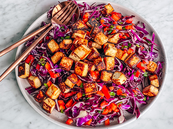 Crispy Maple Tofu Bites - Maple from Canada