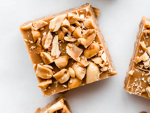 Peanut Butter Maple Freezer Fudge - Maple from Canada