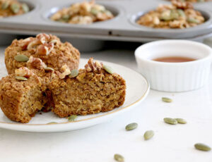 Pumpkin, Maple Nut &#038; Seed Muffins