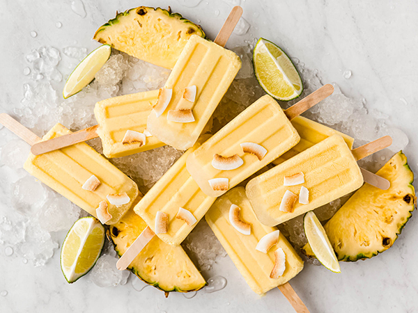 Pina Colada Popsicles - Maple from Canada