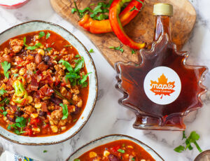 Bacon &#038; Maple Turkey Chili