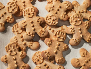 Maple Gingerbread Cookies