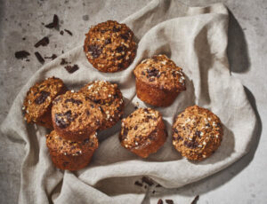 Maple Dark Chocolate Muffins