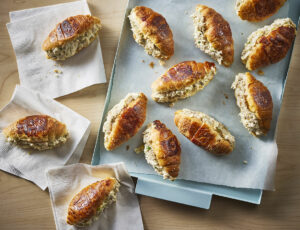 Maple-Glazed Chicken Croissant Sandwiches