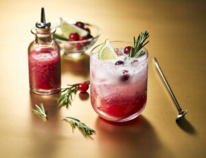 Cranberry and Maple Shirley Temple