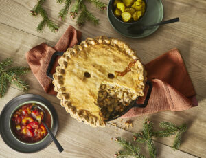 Meat Pie with Maple Syrup